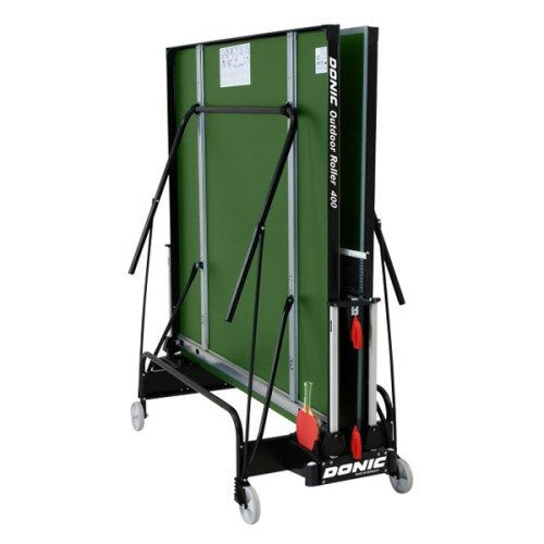 Теннисный стол  Donic Outdoor Roller 400 зеленый - фото №3